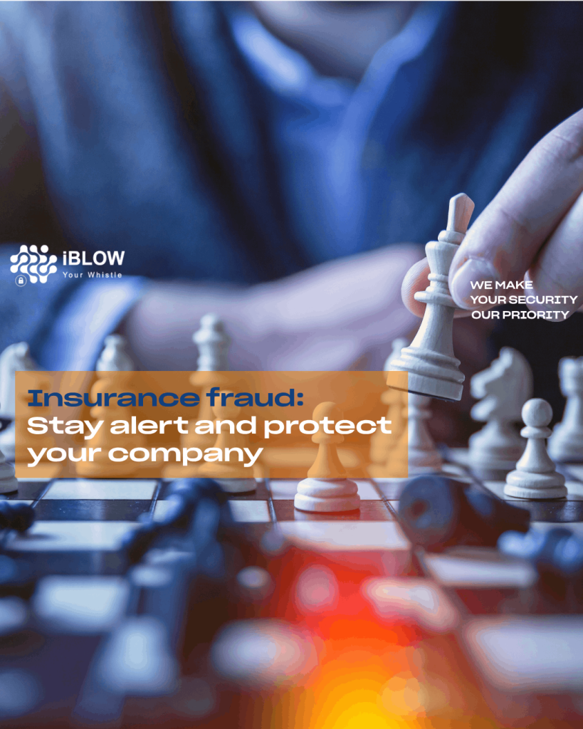 Insurance fraud: Stay alert and protect your company, image from 15Feb2024 iBlow.eu article, read how to avoid losing a company's valuable resources.